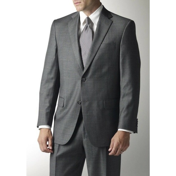 Hart Schaffner Marx 2 Button Sharkskin Blazer